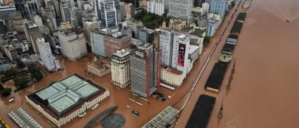 Las inundaciones en Porto Alegre ya provocaron decenas de muertos